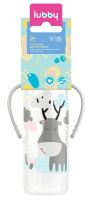 ЛАББИ (11391) Бутылочка Малыши и малышки с ручками (сил соск) 250мл
