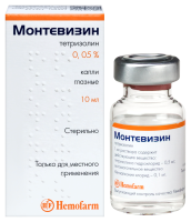 МОНТЕВИЗИН кап гл 0.05% 10мл #