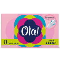 ОЛА тампоны SUPER №8