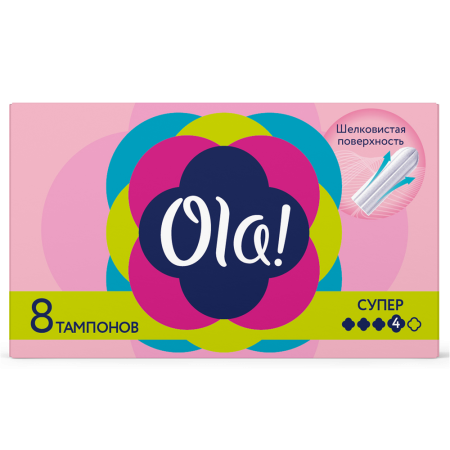 ОЛА тампоны SUPER №8