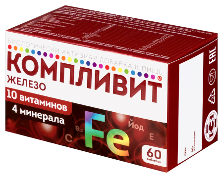 КОМПЛИВИТ ЖЕЛЕЗО таб N60