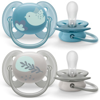 AVENT СОСКА-ПУСТЫШКА СИЛИКОНОВАЯ ULTRA SOFT 6-18МЕС N2 SCF091/15