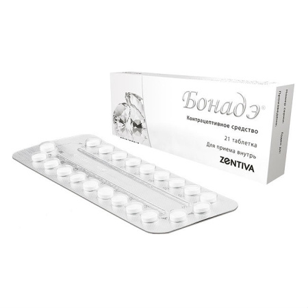БОНАДЭ таб 2мг+30мкг N21