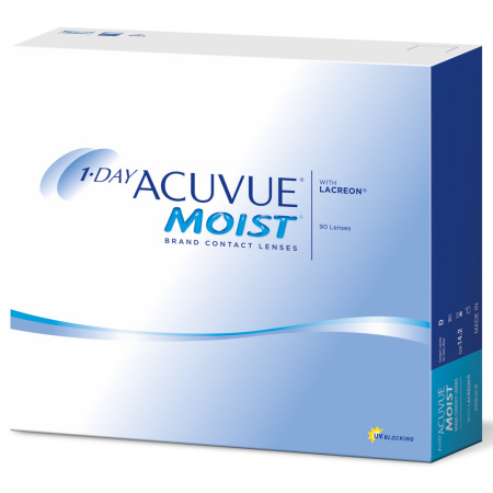 ЛИНЗЫ ACUVUE MOIST 1-Day 8,5 №90 (-1.75)