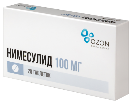 НИМЕСУЛИД таб 100мг N20  ОЗОН