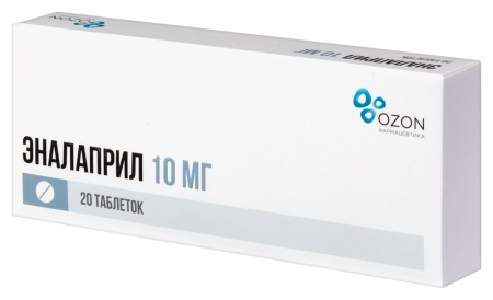 ЭНАЛАПРИЛ таб 10мг N20  ОЗОН