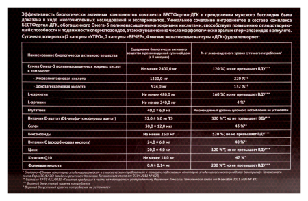 БЕСТФЕРТИЛ-ДКГ капс №240