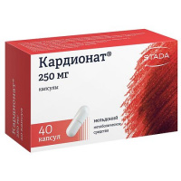 КАРДИОНАТ капс 250мг N40 #