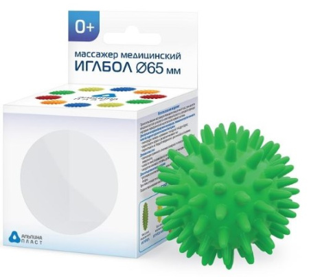 МАССАЖЕР АЛЬПИНА Иглбол (зеленый)