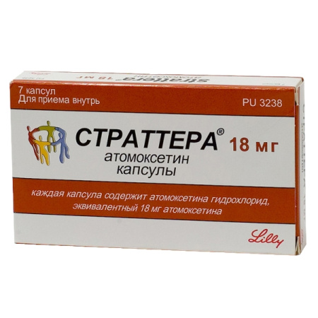 СТРАТТЕРА капс 18мг N7