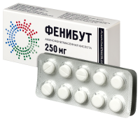 ФЕНИБУТ таб 250мг N20  Белмедпрепараты