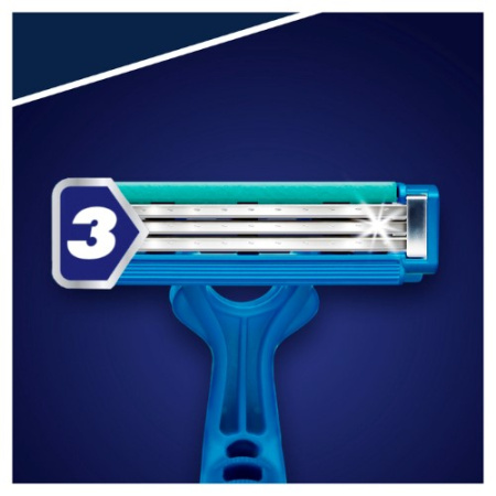 ЖИЛЛЕТТ Станок BLUE 3 Simple (однораз) №8