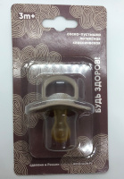 АМТ-ТРЕЙД БУДЬ ЗДОРОВ! Л0008 Соска-пустышка латекс 3+ N1