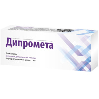 ДИПРОМЕТА сусп д/инъек шприц 7мг/мл 1мл №1