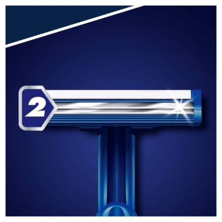 ЖИЛЛЕТТ Станок BLUE II однораз №10