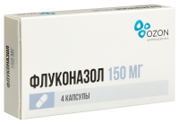 ФЛУКОНАЗОЛ капс 150мг N4  ОЗОН