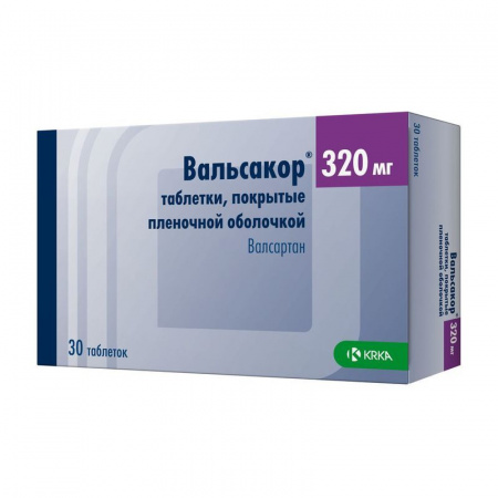ВАЛЬСАКОР таб 320мг N30