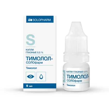 ТИМОЛОЛ-СОЛОФАРМ кап гл 0,5% 5мл  Гротекс #