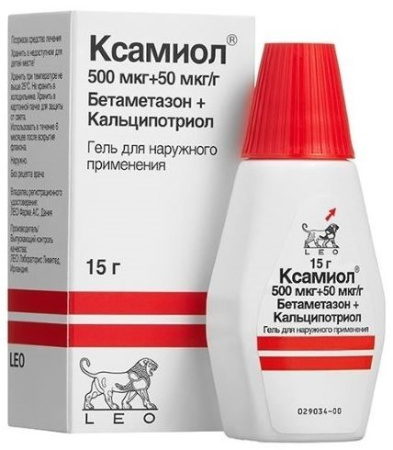 КСАМИОЛ гель 15г