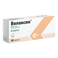 Велаксин таб. 37,5мг N28