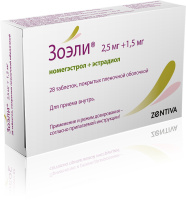 ЗОЭЛИ таб 2.5мг+1.5мг N28 #