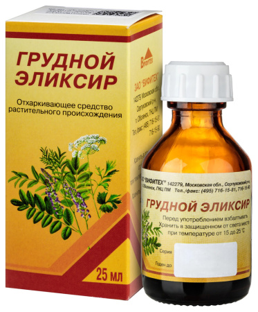 ЭЛИКСИР ГРУДНОЙ 25МЛ/ВИФИТЕХ/