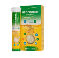 НЕОГЛИВИТ таб б/раств №40