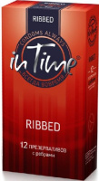 ПРЕЗЕРВАТИВЫ IN TIME Ribbed №12 #