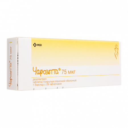 ЧАРОЗЕТТА таб 75мкг N28