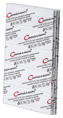 ТЕСТ-ПОЛОСКИ к глюкометру САТЕЛЛИТ N50