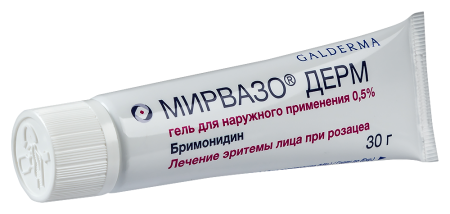 МИРВАЗО ДЕРМ гель 0,5% 30г