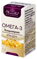 МИРРОЛЛА ОМЕГА 3 КОНЦЕНТРАТ МИРРОЛЛА N100 КАПС МАССОЙ 370МГ