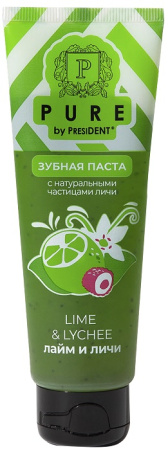 ПЬЮР БАЙ ПРЕЗИДЕНТ PURE BY PRESIDENT з/п Лайм и личи 100г