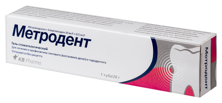 МЕТРОДЕНТ гель 20г