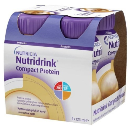 НУТРИЦИЯ НУТРИДРИНК КОМПАКТ ПРОТЕИН кофе СМЕСЬ 125мл №4