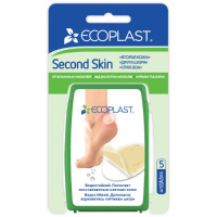 ПЛАСТЫРЬ ECOPLAST Гидроколлоидный Second skin 37х55мм №5