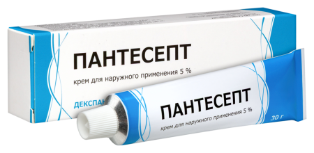 ПАНТЕСЕПТ крем 5% 30г
