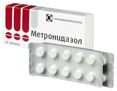Метронидазол (таб. 250 мг N20 )