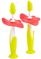 РОКСИ-КИДС Набор зубных-щеток массажеров Flower 4+ №2