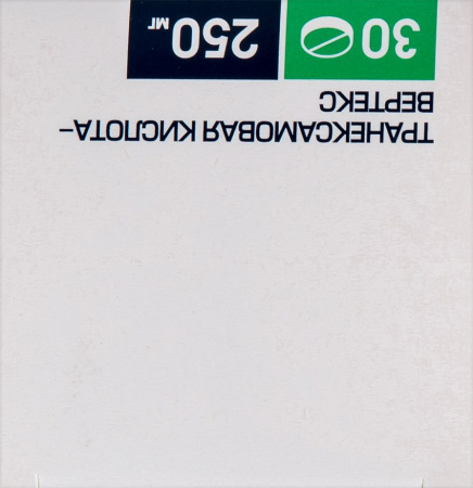 ТРАНЕКСАМОВАЯ К-ТА-ВЕРТЕКС таб п п о 0,25 №30