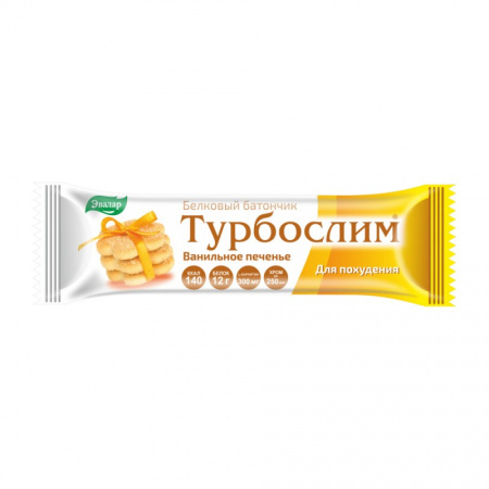 ТУРБОСЛИМ БАТОНЧИК 50г №1 (ванильное печенье) #^^