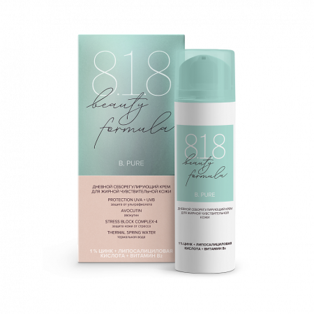 8.1.8.BEAUTY FORMULA ESTIQE Крем восстанавливающий себорегулирующий (жирн/чувств) 50мл