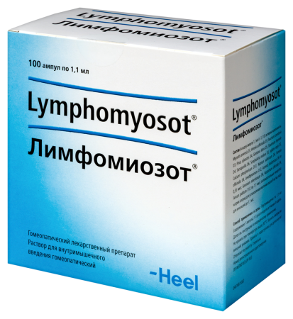 Лимфомиозот р-р д/ин. 1,1мл N100