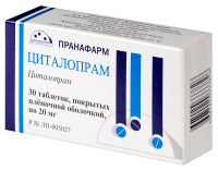 ЦИТАЛОПРАМ таб 20мг №30  Пранафарм