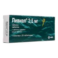 ЛИВИАЛ таб 2,5мг N28