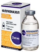 Флуконазол 2мг/мл 100мл р-р д/инф. (Белмед)