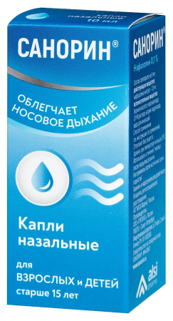 САНОРИН капли 0,1% 10мл #^^