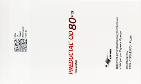 ПРЕДУКТАЛ ОД капс 80мг №30