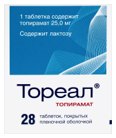 ТОРЕАЛ таб 25мг N28