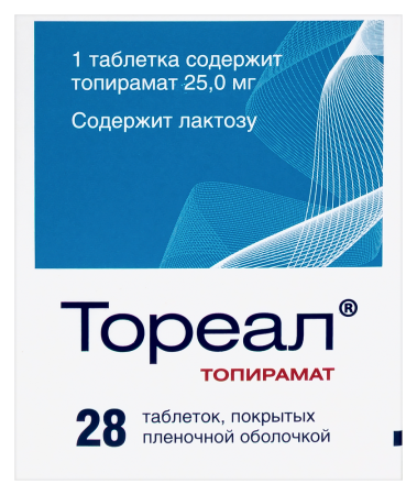 ТОРЕАЛ таб 25мг N28